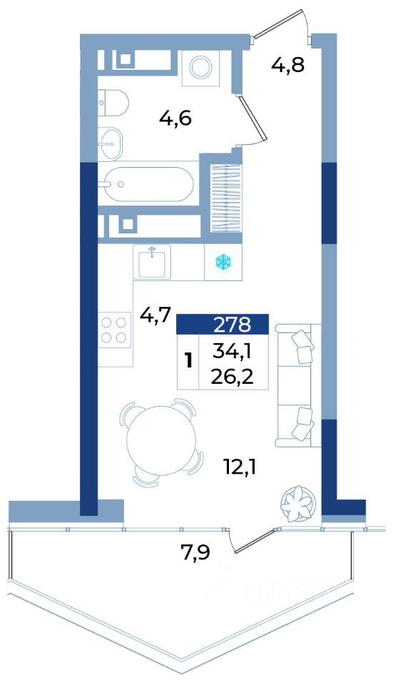 Объект по адресу Москва, Октябрьская улица, д.10 