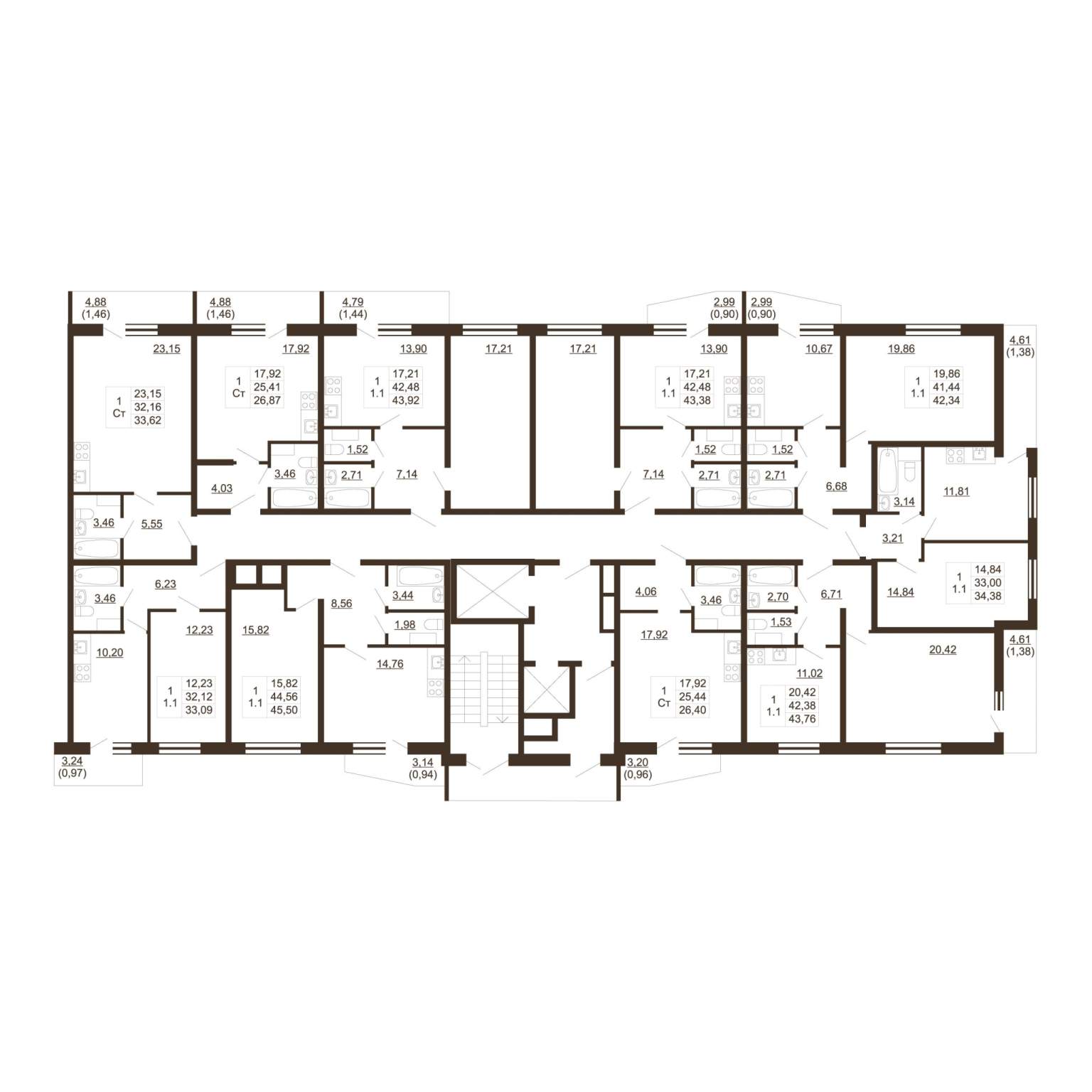 Фото квартиры по адресу Москва, д.1 