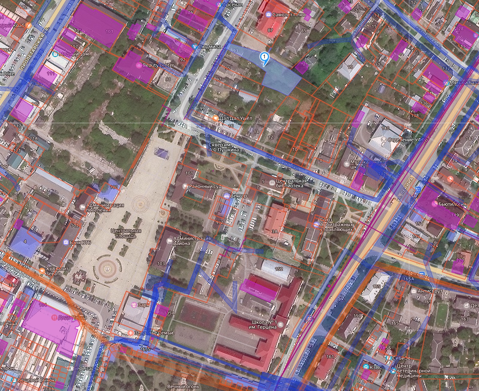 Объект по адресу Москва, Красная улица 