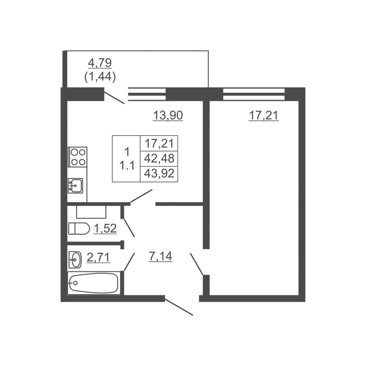 Объект по адресу Москва, Западный проезд, д.10/1к1 