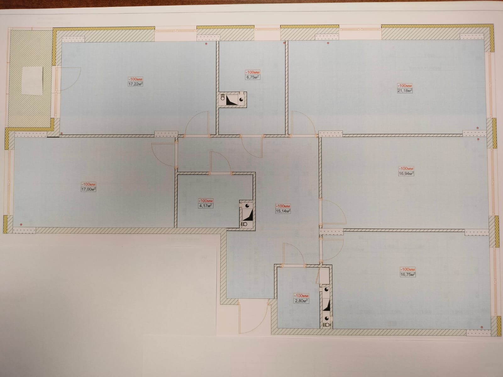 Фото квартиры по адресу Москва, Веласкеса бульвар, д.7к1 