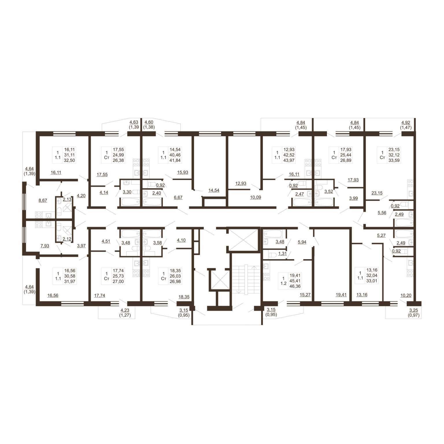 Фото квартиры по адресу Москва, Западный проезд, д.10/1к2 
