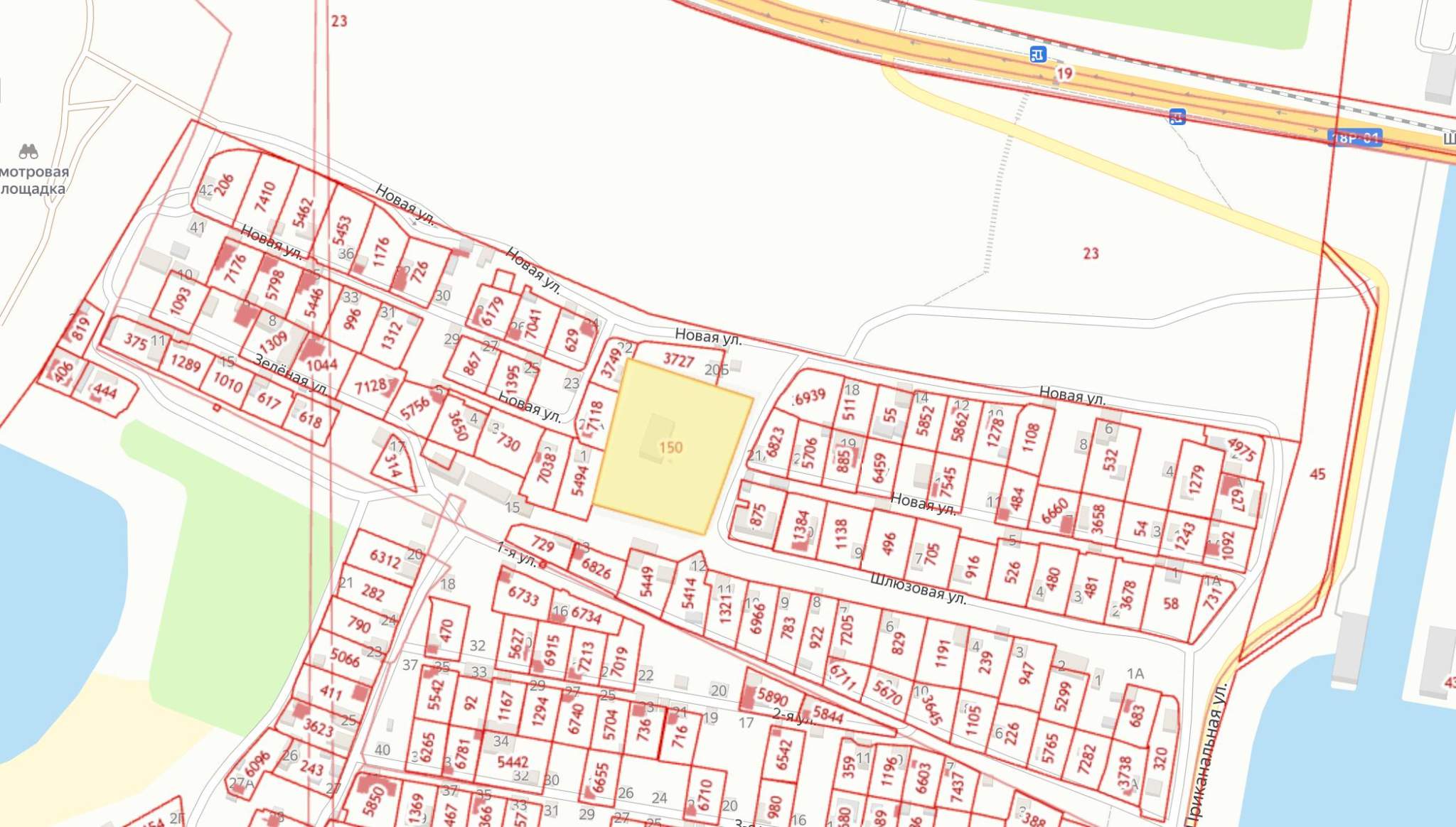 Объект по адресу Москва, Новая улица 