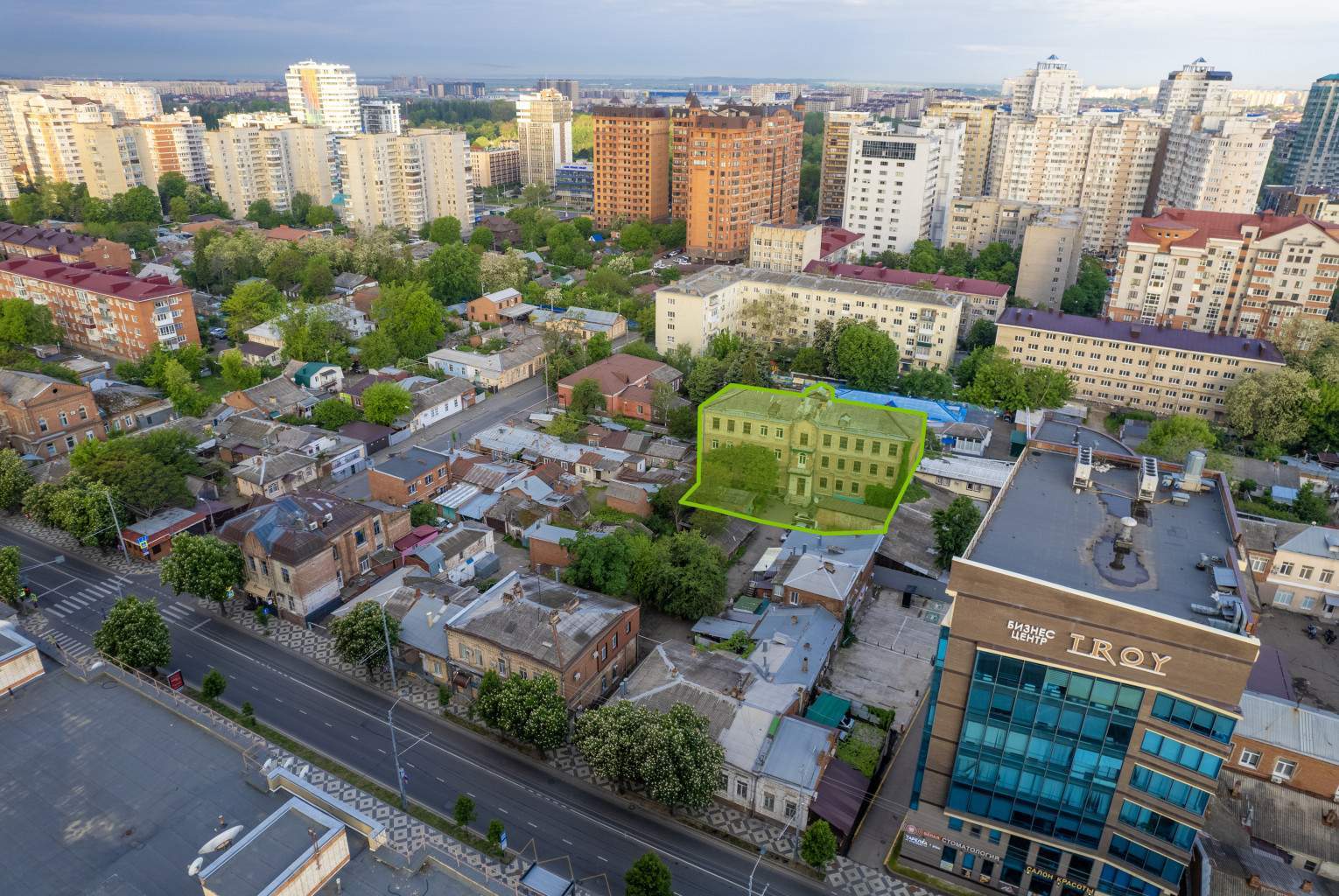 Объект по адресу Москва, Октябрьская улица, д.57 