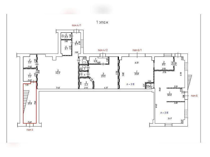 Объект по адресу Москва, Советской Армии улица, д.зд44 