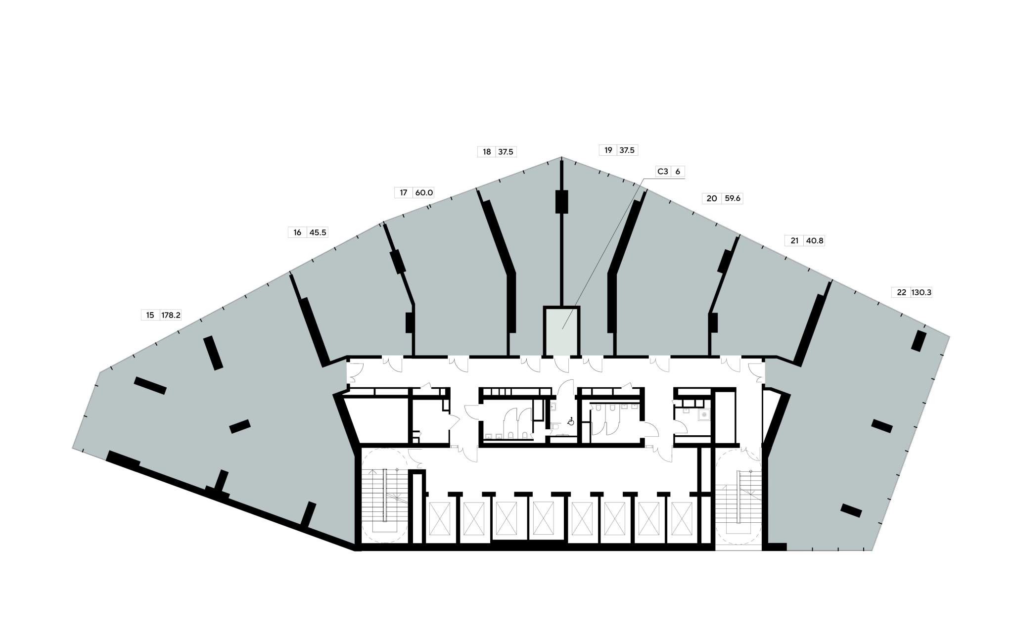 Объект по адресу Москва, Ярцевская улица, д.21стр2 