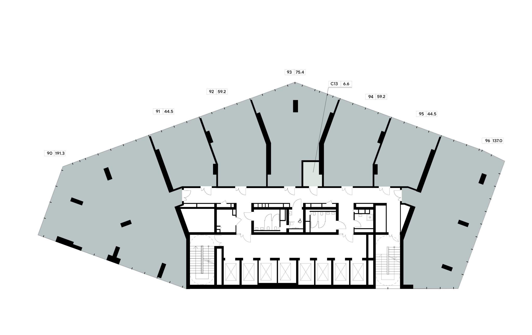 Объект по адресу Москва, Ярцевская улица, д.21стр2 