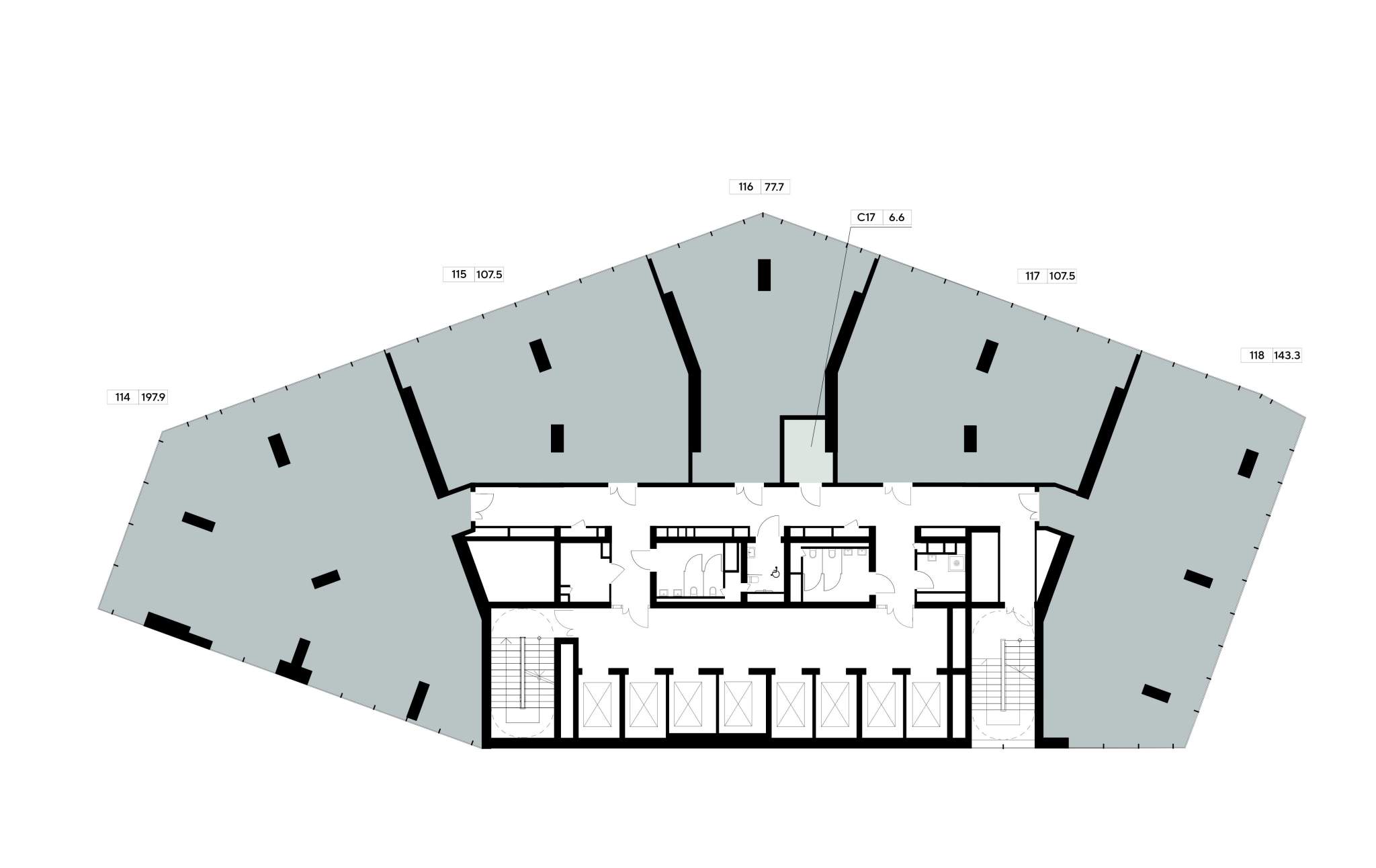Объект по адресу Москва, Ярцевская улица, д.21стр2 