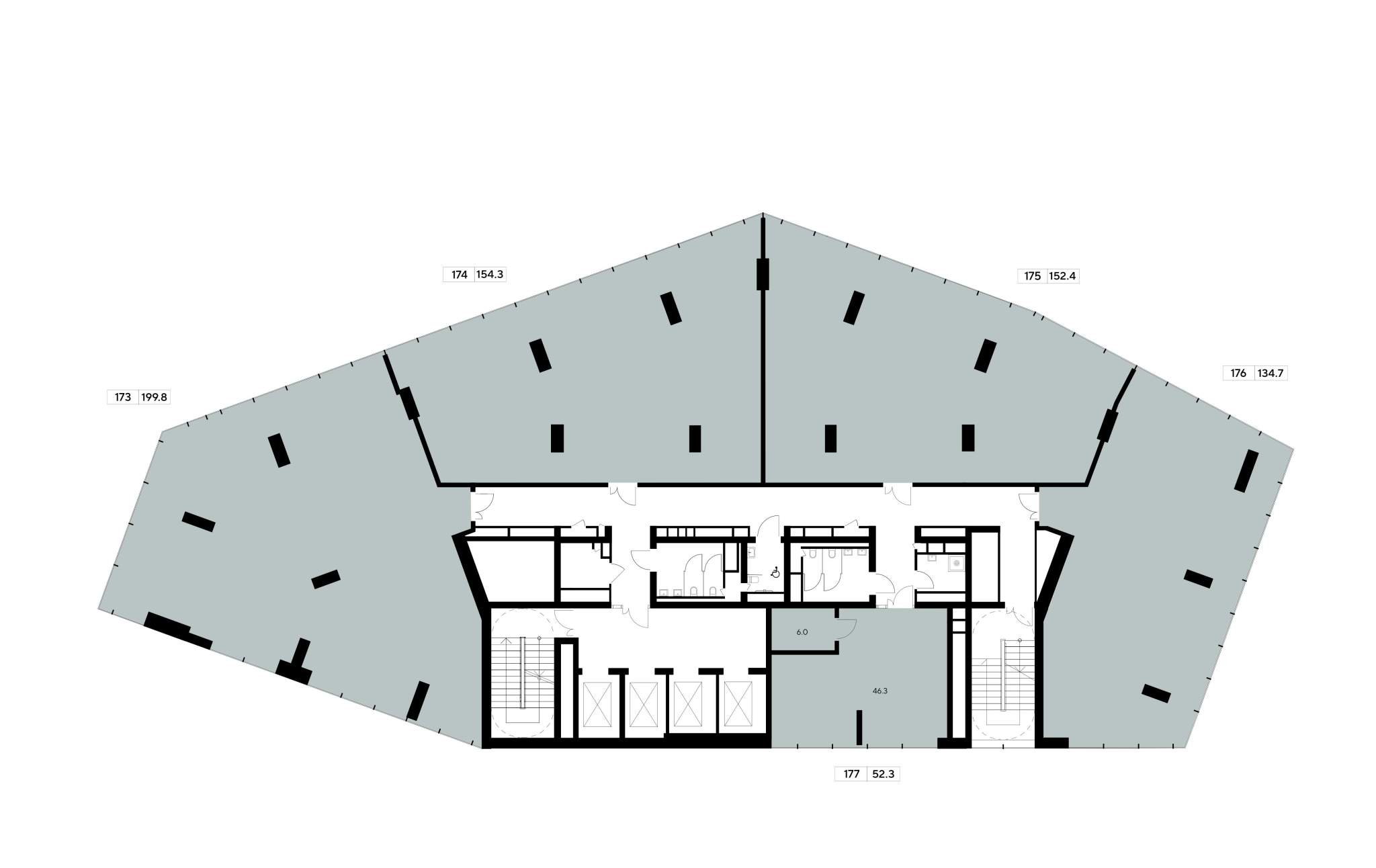 Объект по адресу Москва, Ярцевская улица, д.21стр2 