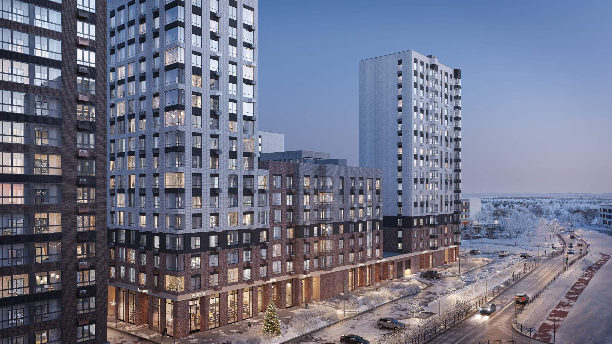 Объект по адресу Москва, Ивакино квартал, д.1 