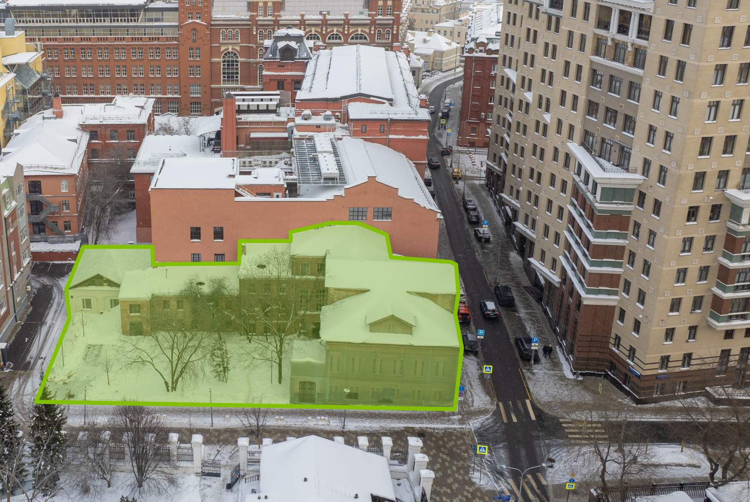 Объект по адресу Москва, 3-й Голутвинский переулок, д.8/10стр1 