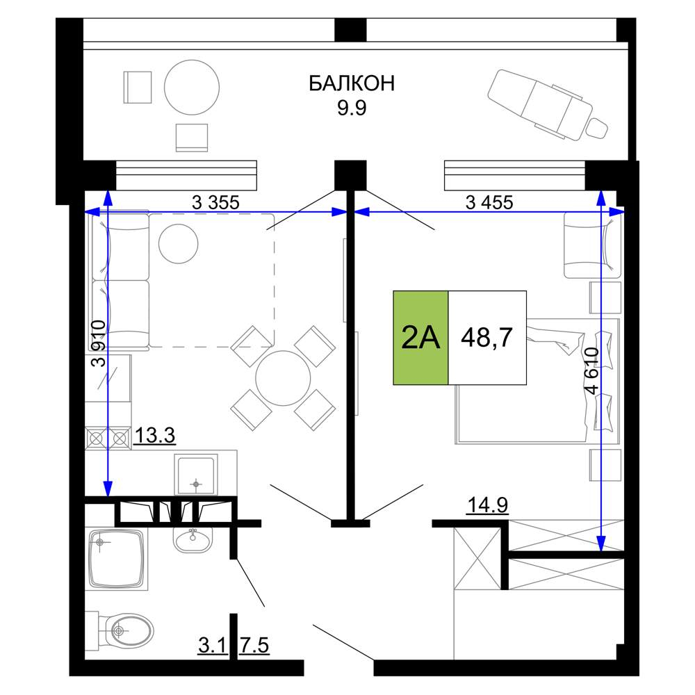 Объект по адресу Москва, Сосновый проезд, д.10 литера 2 