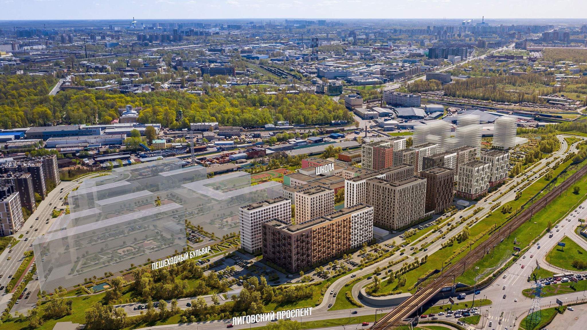 Объект по адресу Санкт-Петербург, ЖК Витебский Парк, д.6 