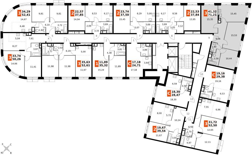 Объект по адресу Москва, жилой комплекс Движение. Говорово, д.к2 