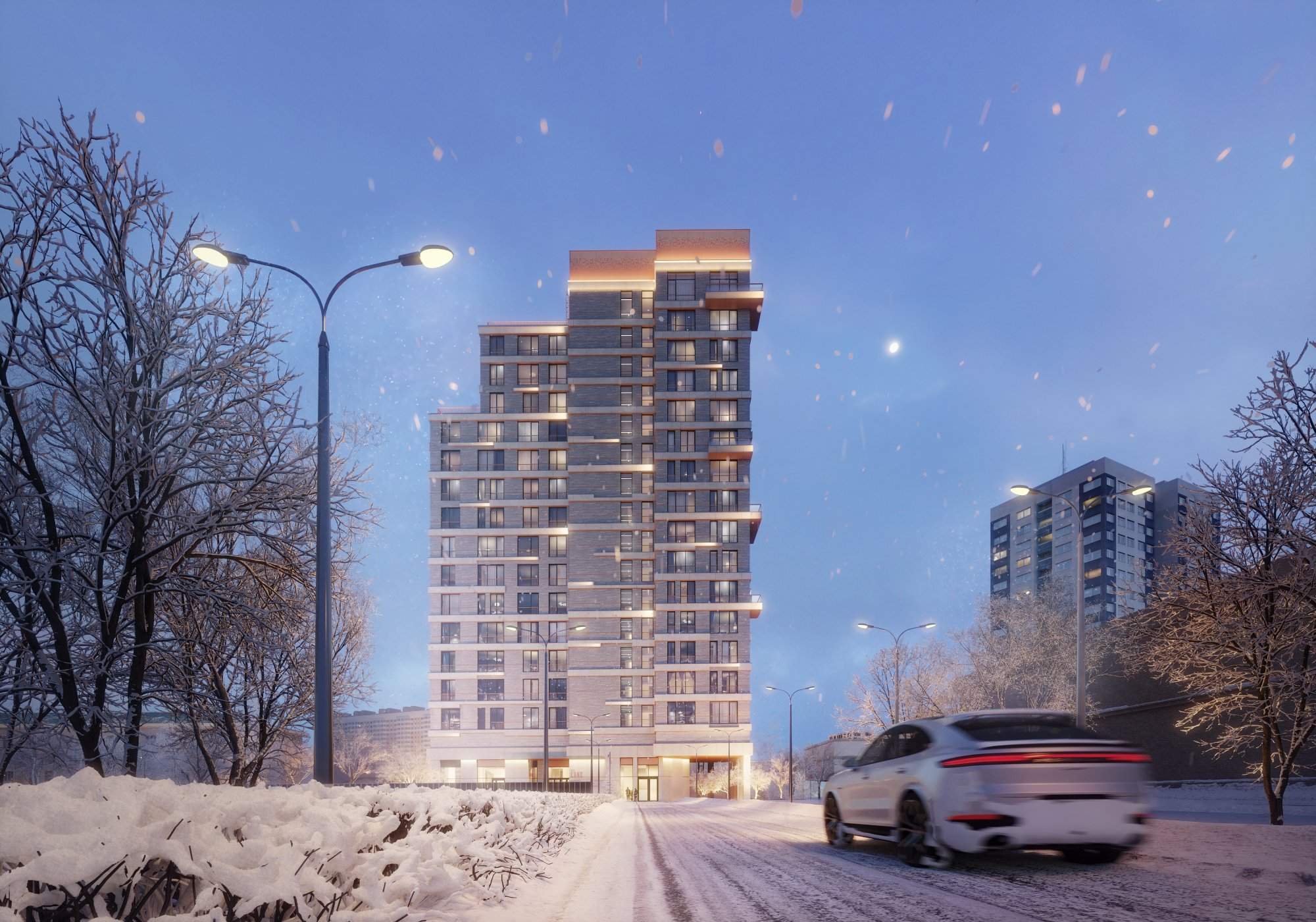 Объект по адресу Москва, Снежная улица, влд22к3 