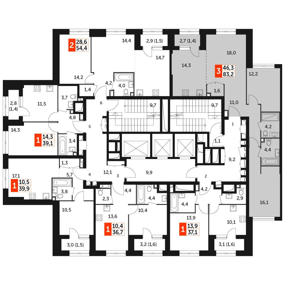 Объект по адресу Москва, Вильгельма Пика улица, д.1 