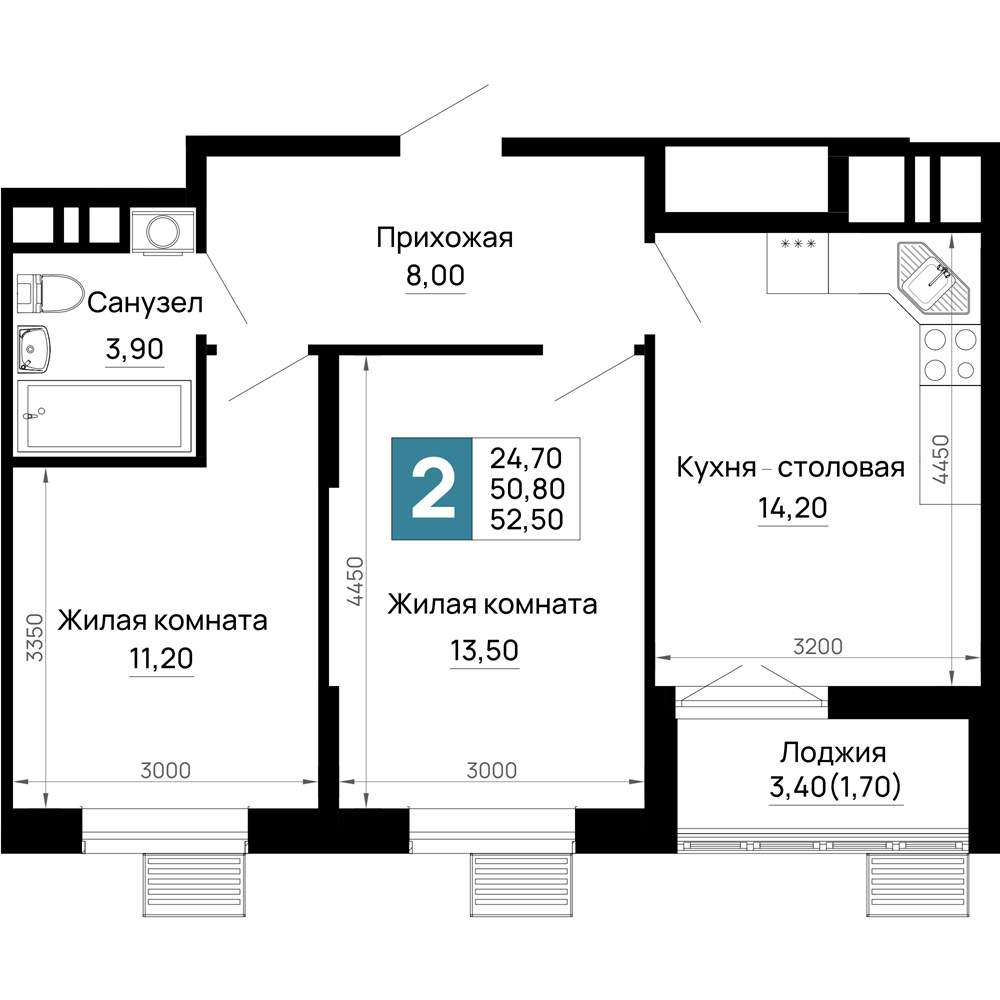 Фото квартиры по адресу Москва, Тургеневское шоссе улица, д.1 