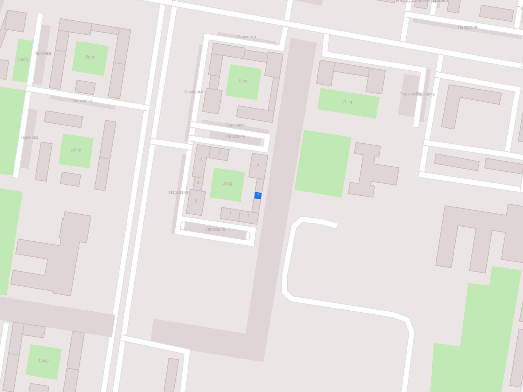 Объект по адресу Москва, д.1 