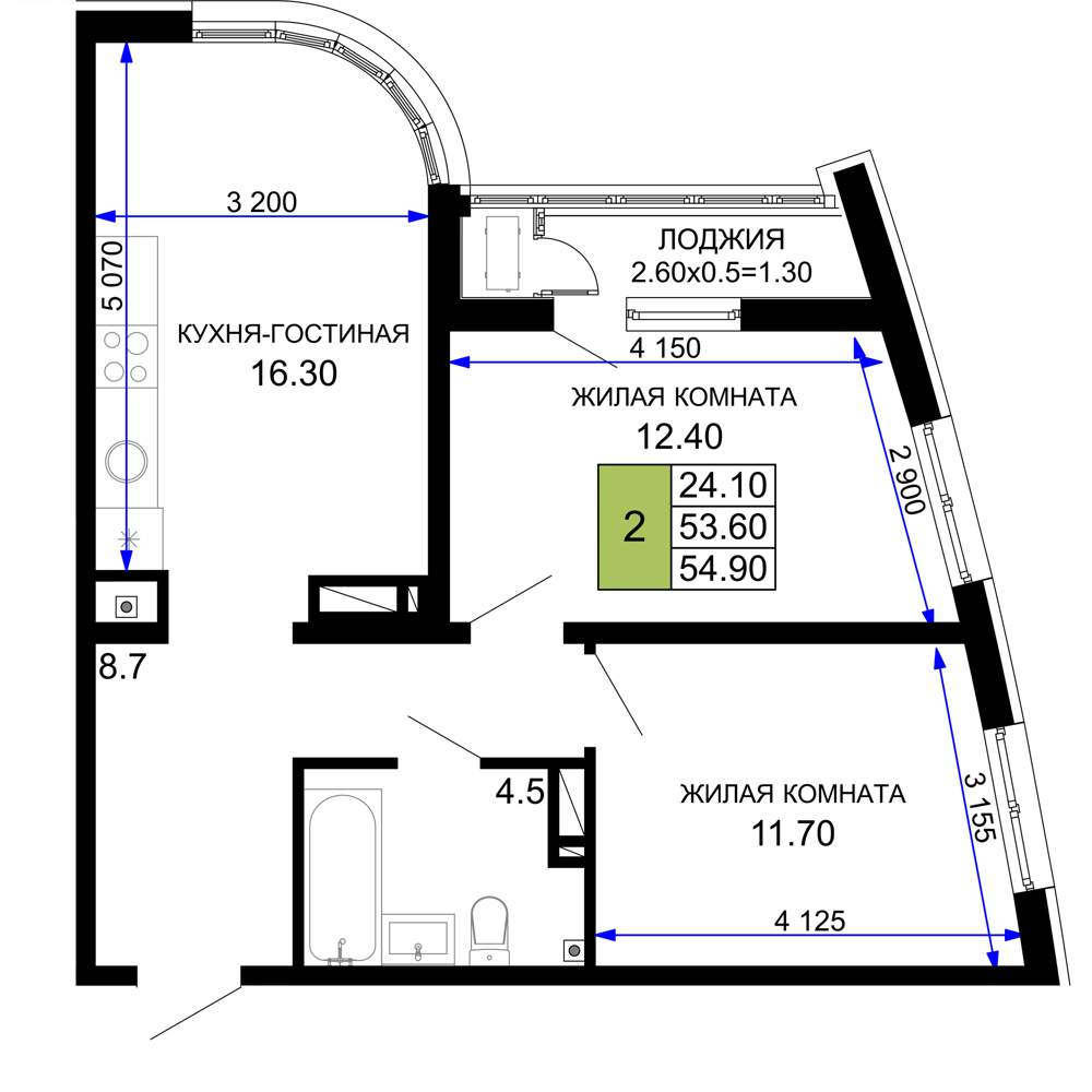 Объект по адресу Москва, Старокубанская улица, д.2/23 
