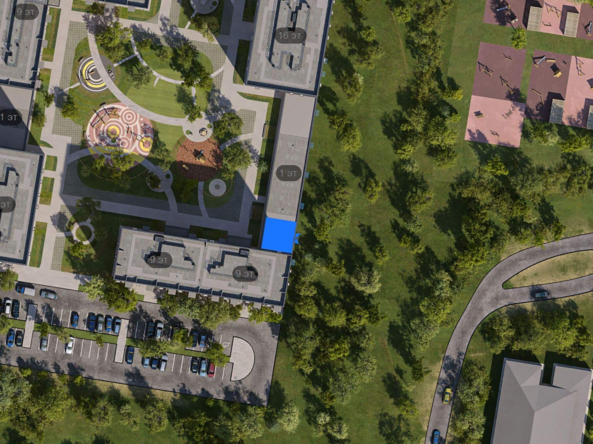 Объект по адресу Москва, д.1 