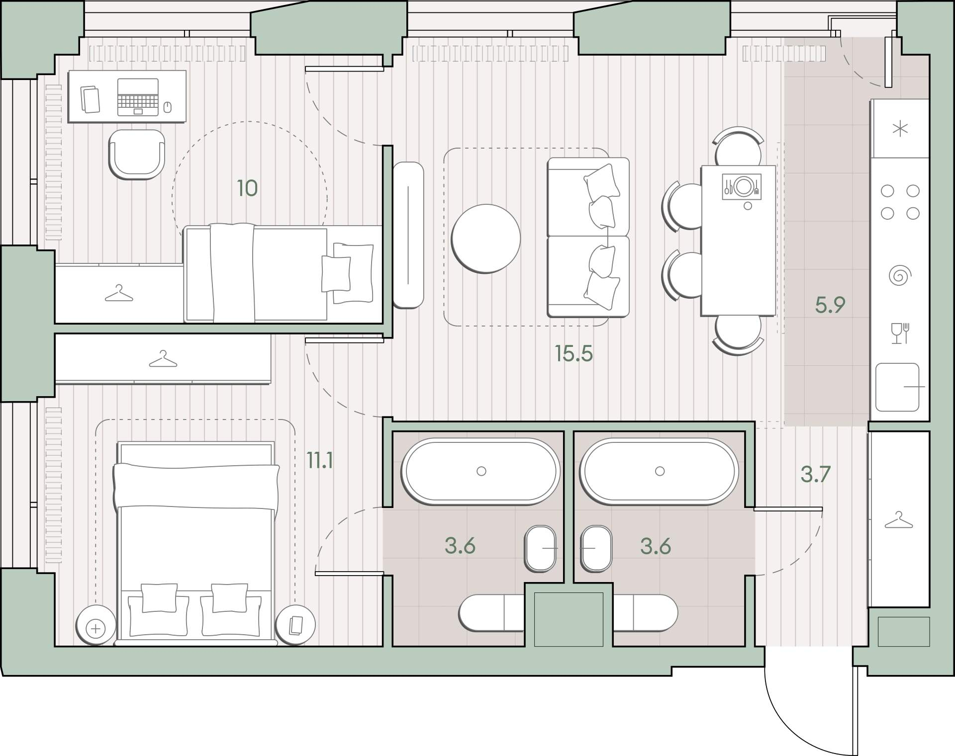 Объект по адресу Москва, Очаковское шоссе, д.1 