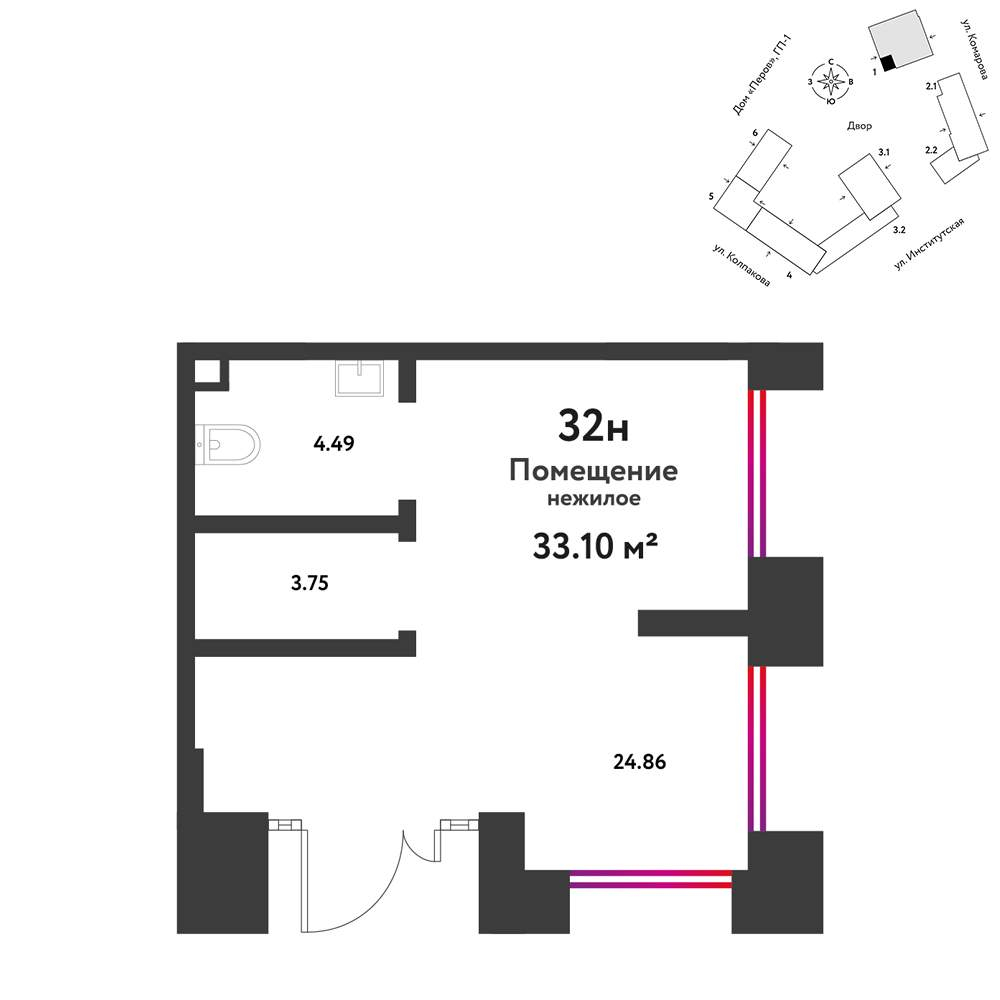 Объект по адресу Москва, Коларова улица, д.17 