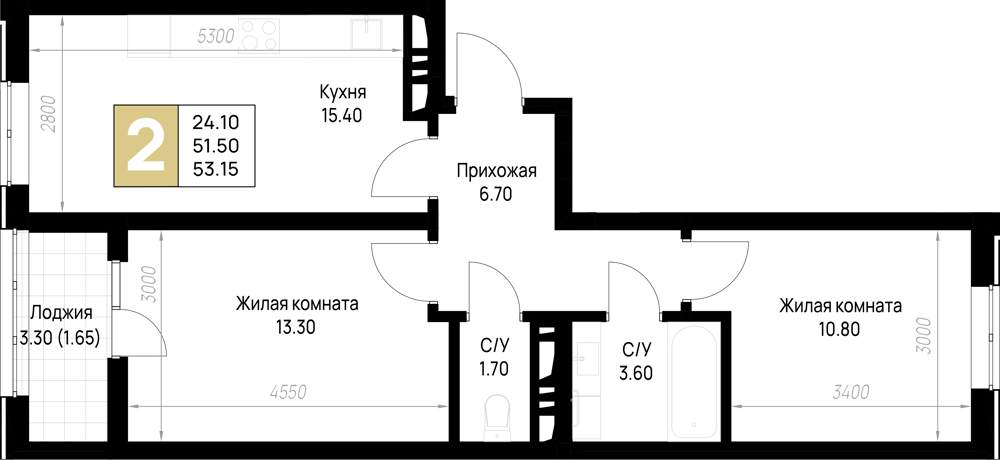 Фото квартиры по адресу Москва, Крылова улица, д.к1 