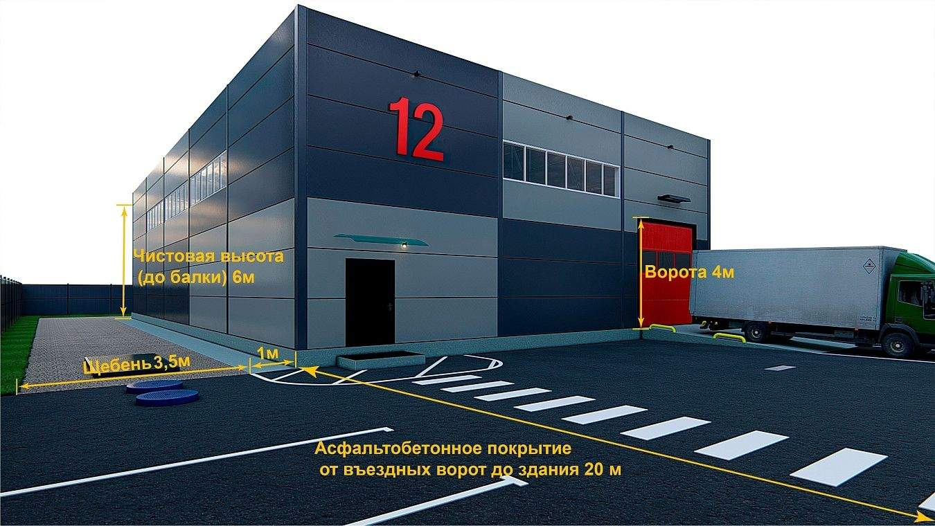 Объект по адресу Москва, промышленно-логистический парк Лиханов Балашиха, д.1 