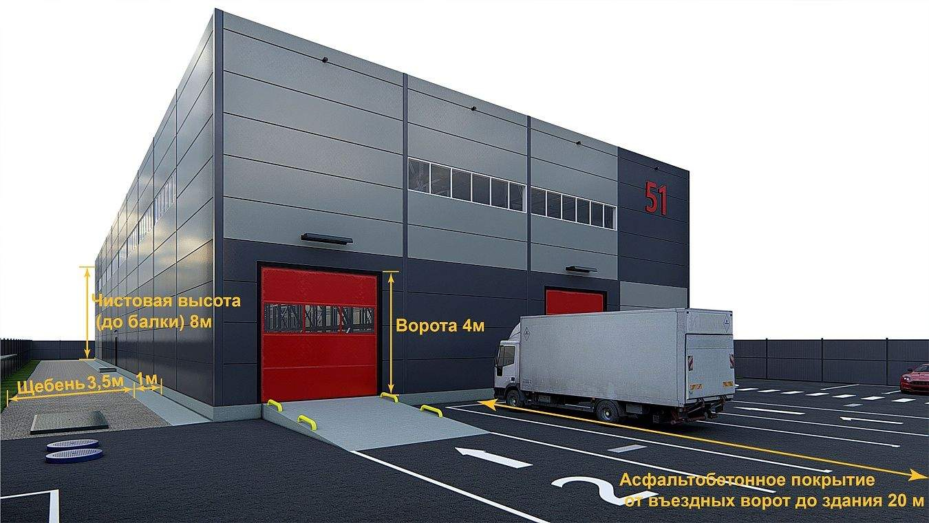 Объект по адресу Москва, промышленно-логистический парк Лиханов Балашиха, д.1 