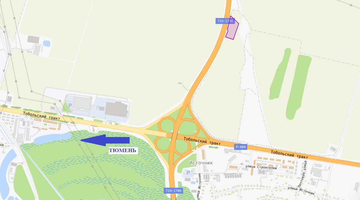 Объект по адресу Москва, Агросад-Тюмень тер.СОСН 