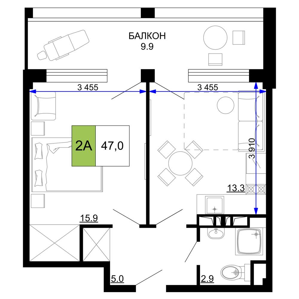 Объект по адресу Москва, Сосновый проезд, д.10 литера 2 