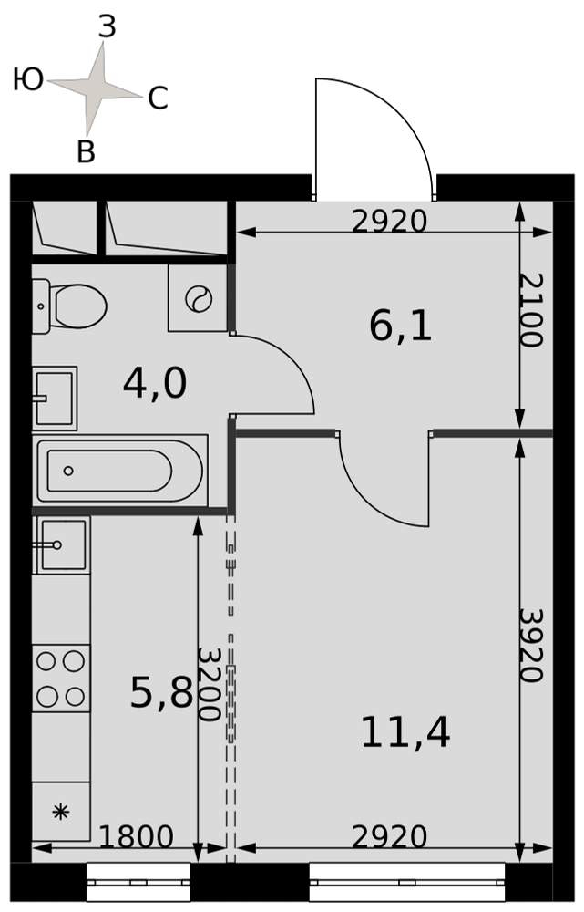 Объект по адресу Московская обл, Развилка п, Римский проезд, д. 5стр1