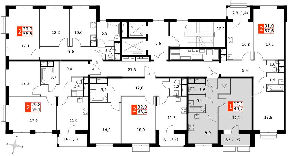 Объект по адресу Московская обл, Развилка п, Римский проезд, д. 5стр1