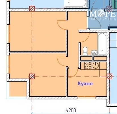 Объект по адресу Краснодарский край, Хостинский р-н, Молодогвардейская ул, д. 2/6А