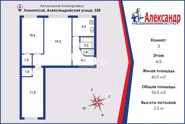 Объект по адресу Санкт-Петербург г, Александровская ул, д. 32Б