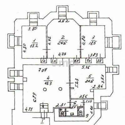 Объект по адресу Москва г, Архангельский пер, д. 7