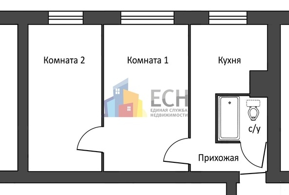 Объект по адресу Тульская обл, Центральный р-н, Победа п, Володарского ул, д. 22