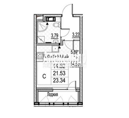Объект по адресу Санкт-Петербург г, Октябрьская наб, д. 116