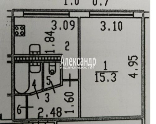 Объект по адресу Санкт-Петербург г, Димитрова ул, д. 15к2