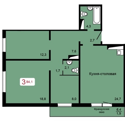 Объект по адресу Красноярский край, Славы ул