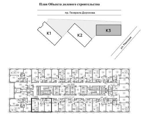 Объект по адресу Москва г, Генерала Дорохова пр-кт, влд. 1к3