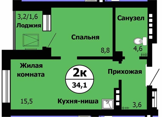 Объект по адресу Красноярский край, Октябрьский р-н, Лесопарковая ул, д. 43