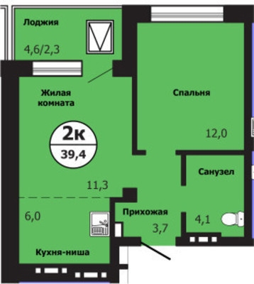 Объект по адресу Красноярский край, Лесников ул