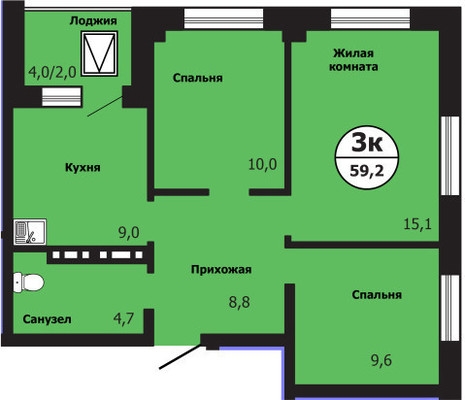 Объект по адресу Красноярский край, Свердловский р-н, Лесников ул, д. 51