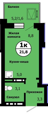 Объект по адресу Красноярский край, Свердловский р-н, Лесников ул, д. 51