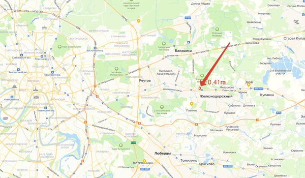 Объект по адресу Московская обл, Балашихинское ш, д. 12