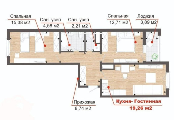 Объект по адресу Краснодарский край, Анапский р-н, Супсехское ш, д. 39к11