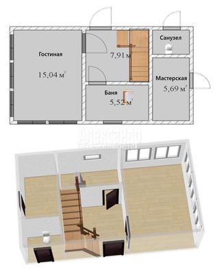 Объект по адресу Ленинградская обл, Кировский р-н, Маяк снт, Зеркальная ул, д. 6