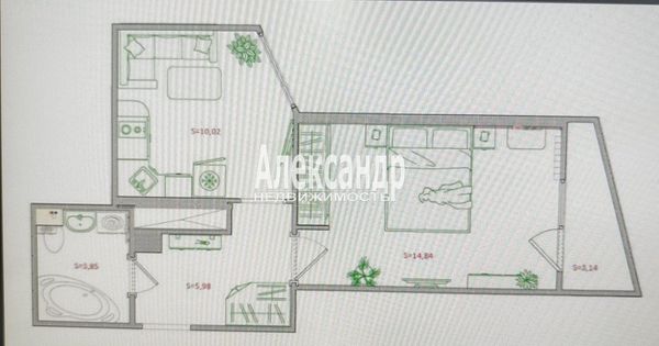 Объект по адресу Санкт-Петербург г, Заневский пр-кт, д. 42