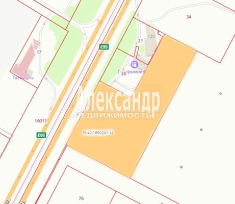 Объект по адресу Санкт-Петербург г, Шушары п, Пушкинская ул